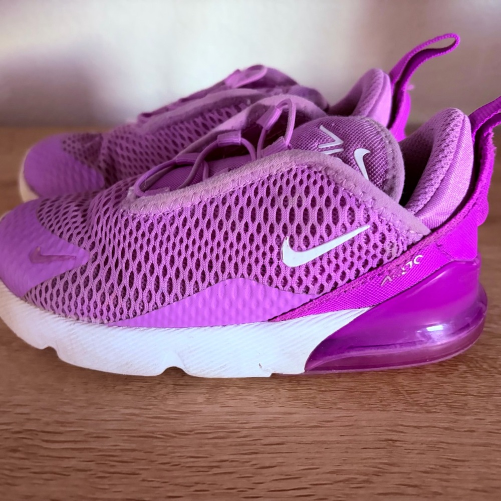 Nike air max toddler  Purple Mesh Sneakers